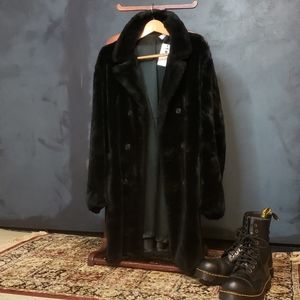 Vintage 70's Sears Double Breasted Faux Fu…